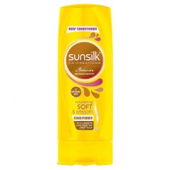 Sunsilk Sérum Après-Shampooing Lisses et Soyeux (Jaune) 180 Ml - Conditionneur Nourishing Soft & Smooth