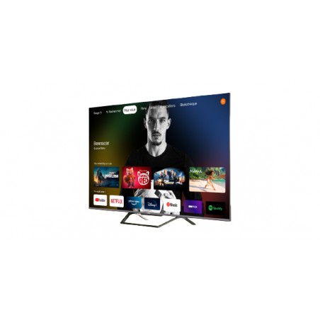 IRIS Téléviseur 55 ’’ LED 55G5010 UHD GOOGLE TV – Garantie 2 Ans - Gold