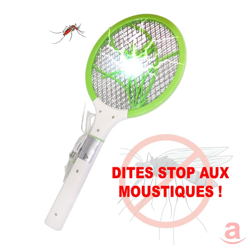 Sonashi Raquette Electrique Rechargeable Anti Moustique Et Insectes