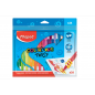 CRAYONS CIRE COLOR'PEPS TWIST 24 COULEURS "MAPED"