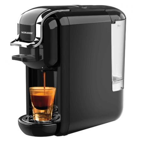 3-In-1 Multi-Capsule Espresso Machine a Café 600ml 1450W SCM-4969