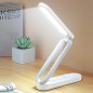 Lampe de Bureau Rechargeable Pliant LED avec 3 Lumières