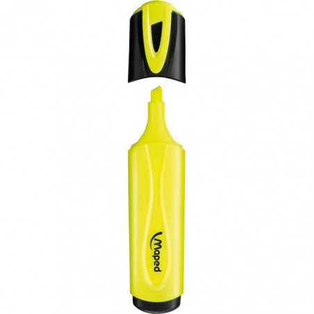 SURLIGNEUR JAUNE FLUO PEPS "MAPED" REF: 742534